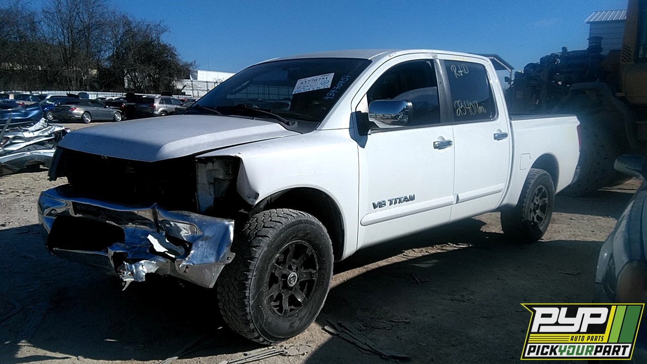 2007 NISSAN TITAN partes disponibles
