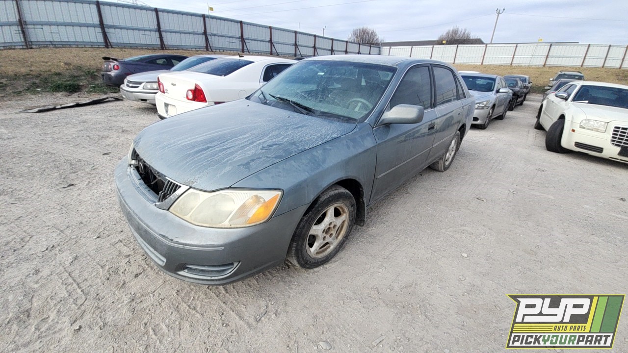 2001 TOYOTA AVALON partes disponibles