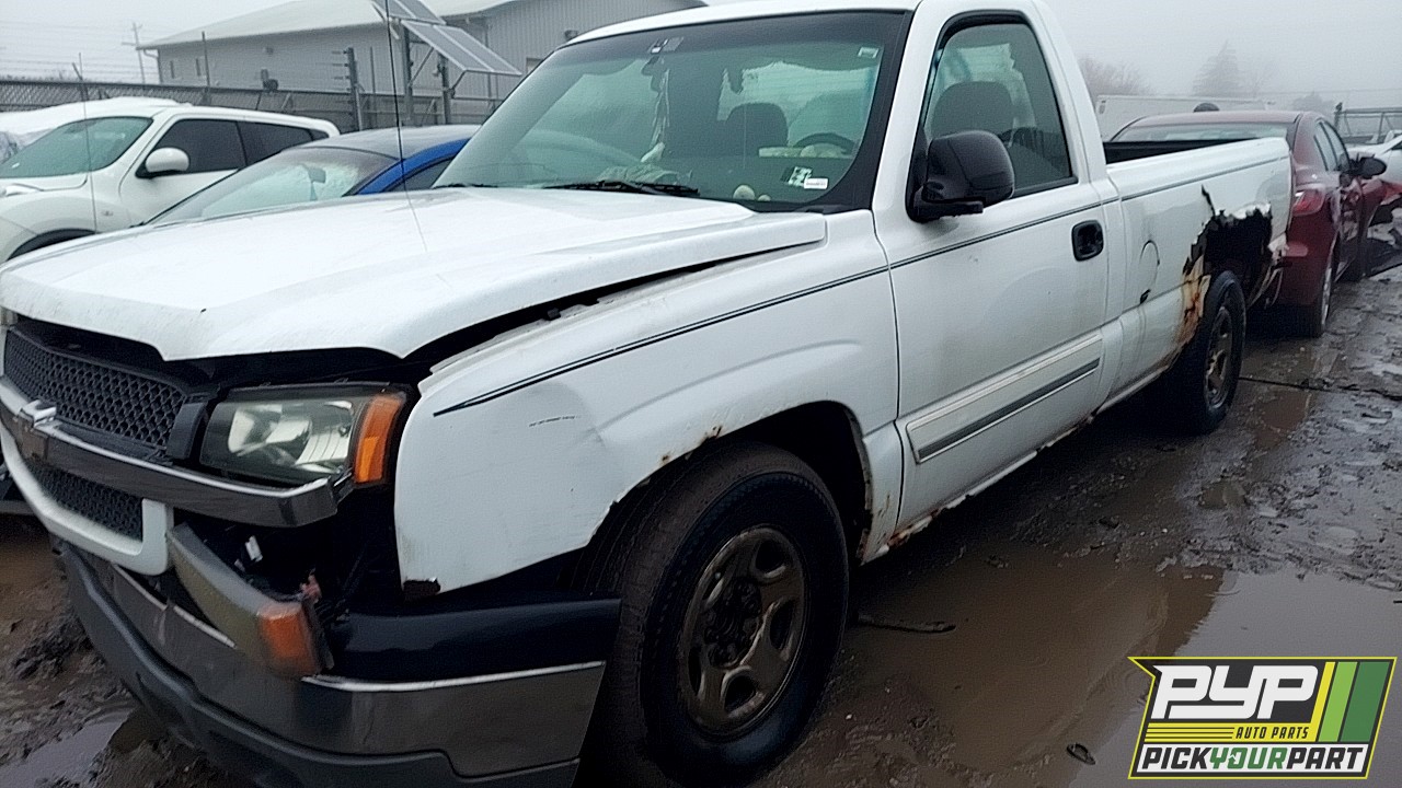 2004 CHEVROLET SILVERADO 1500 partes disponibles