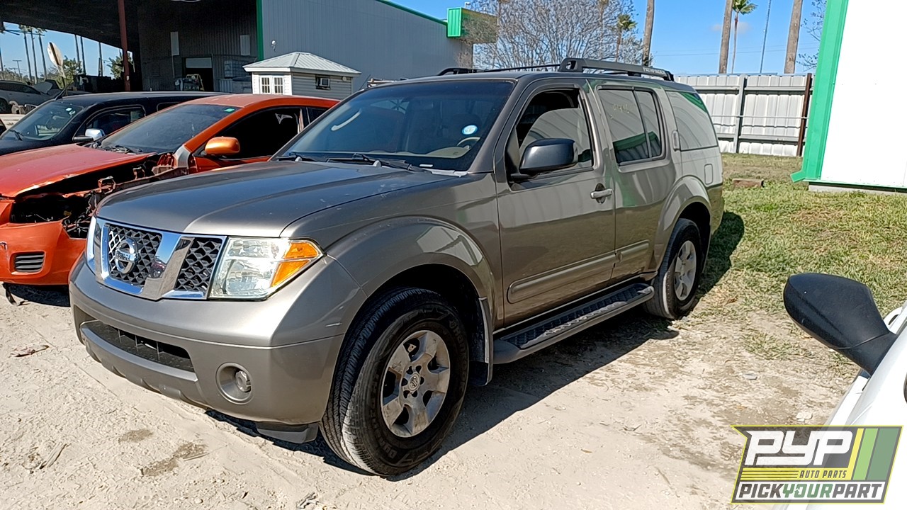 2006 NISSAN PATHFINDER partes disponibles