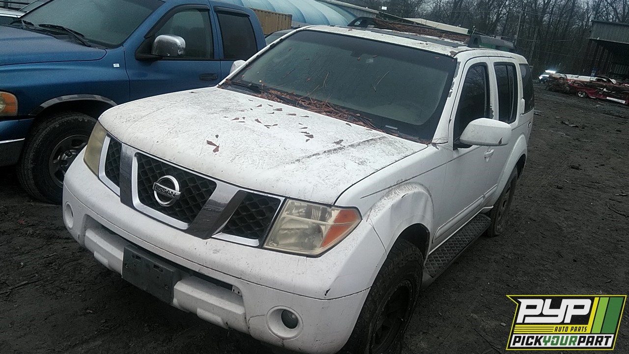 2006 NISSAN PATHFINDER partes disponibles