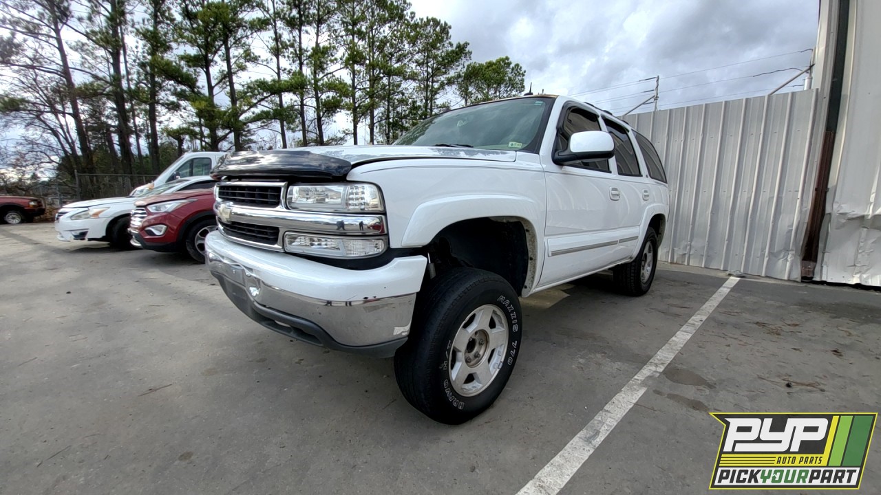 2004 CHEVROLET TAHOE partes disponibles