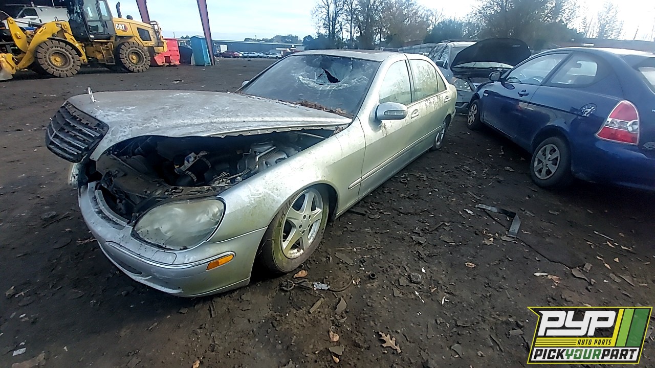 2004 MERCEDES-BENZ S430 available for parts