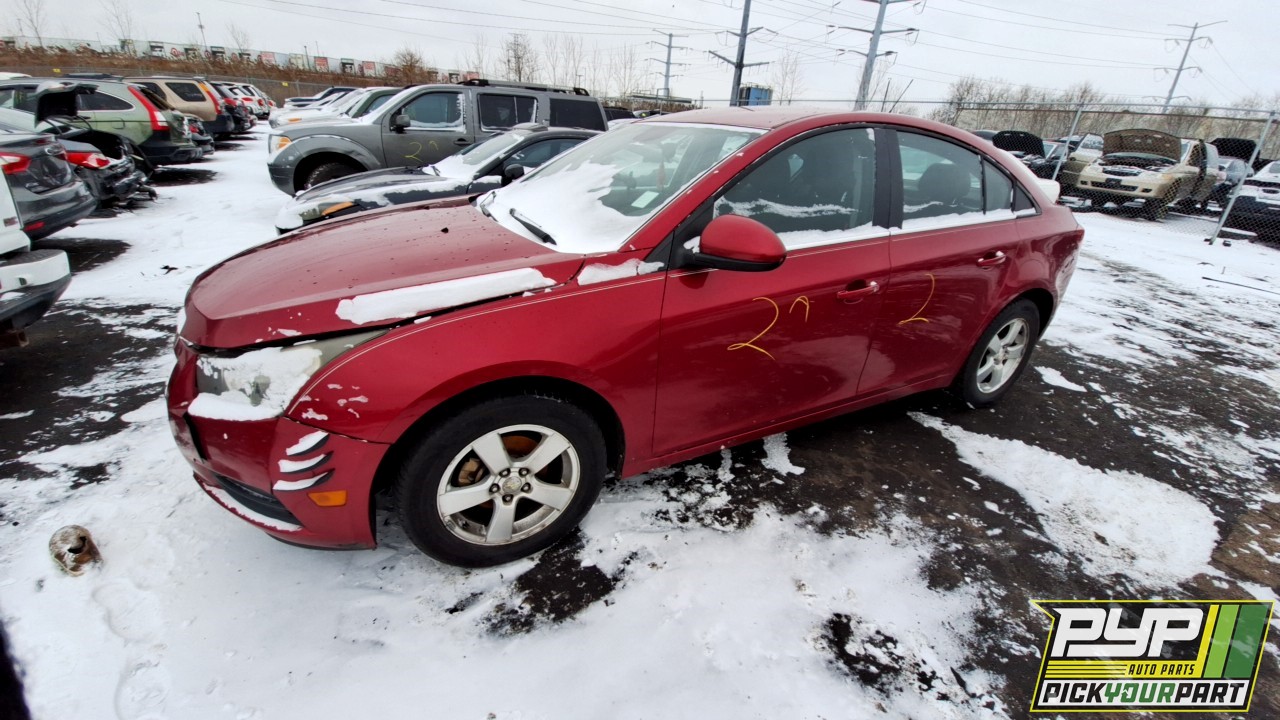 2012 CHEVROLET CRUZE partes disponibles