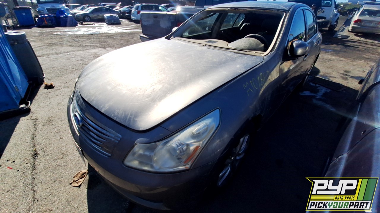 2007 INFINITI G35 partes disponibles