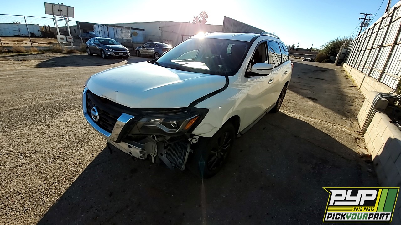 2018 NISSAN PATHFINDER partes disponibles
