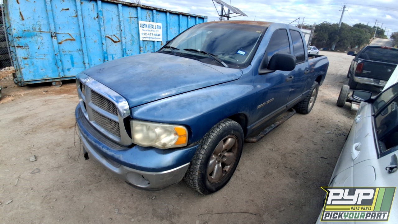 2002 DODGE RAM 1500 partes disponibles