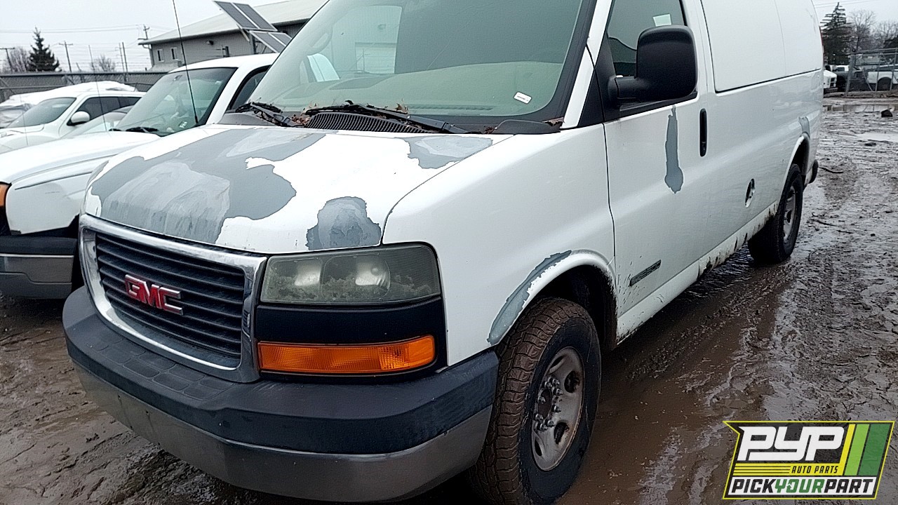 2006 GMC SAVANA 2500 partes disponibles