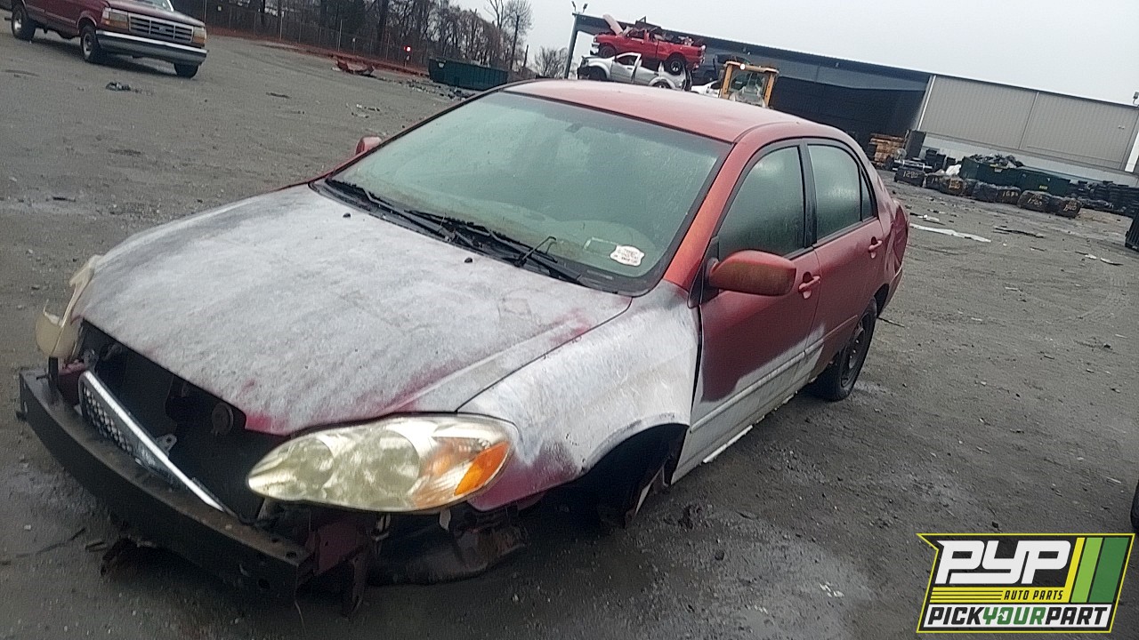 2005 TOYOTA COROLLA partes disponibles