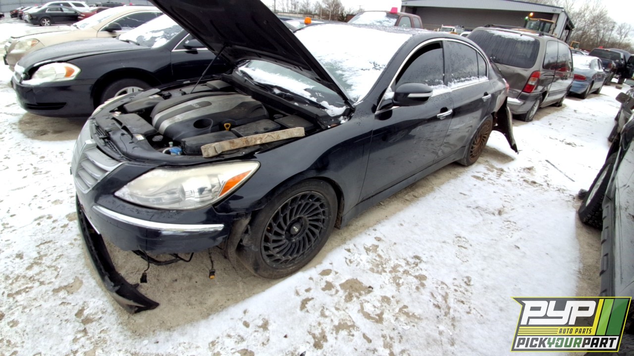 2012 HYUNDAI GENESIS partes disponibles