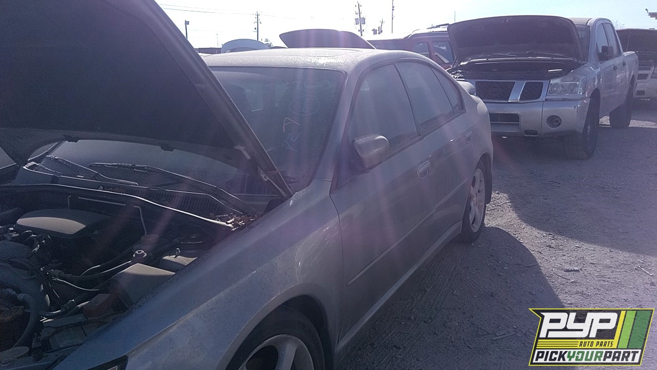 2009 SUBARU LEGACY partes disponibles