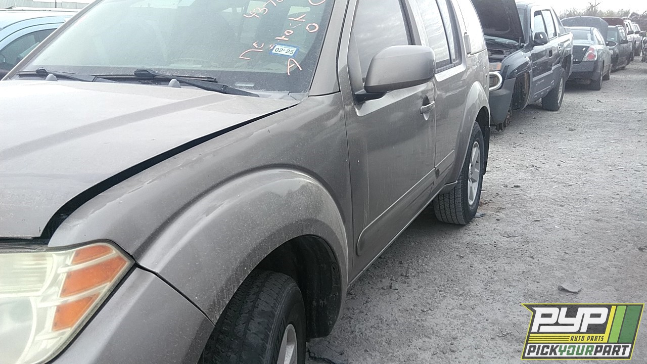 2008 NISSAN PATHFINDER partes disponibles