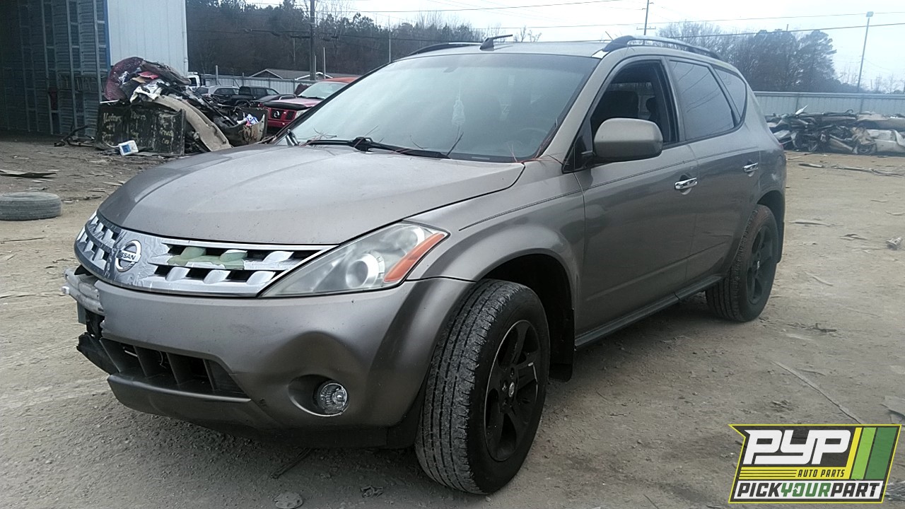 2004 NISSAN MURANO partes disponibles