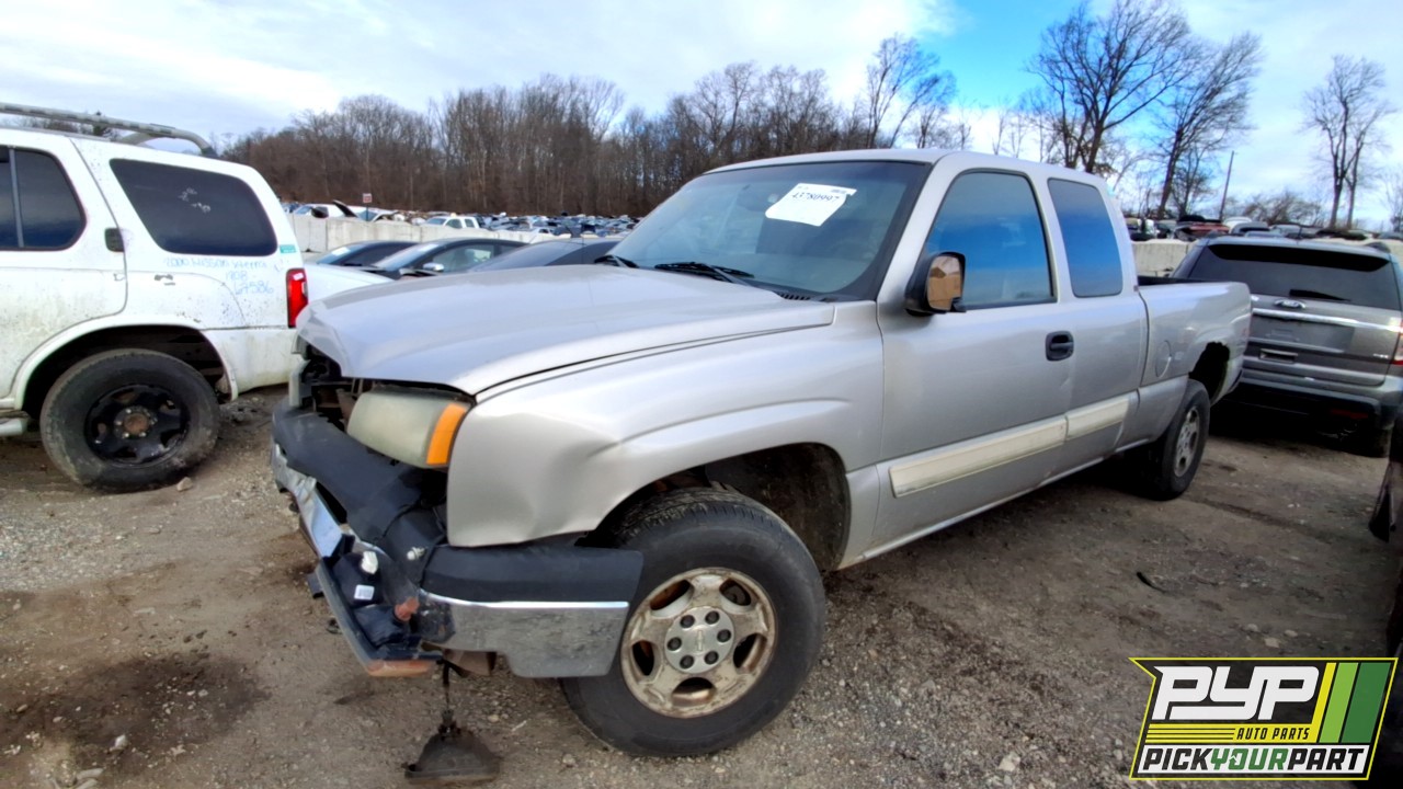 2004 CHEVROLET SILVERADO 1500 partes disponibles