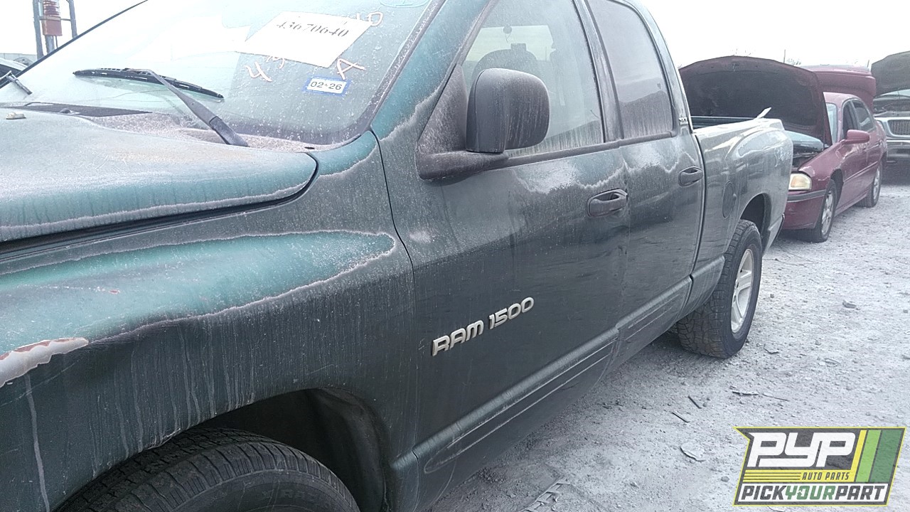 2002 DODGE RAM 1500 partes disponibles