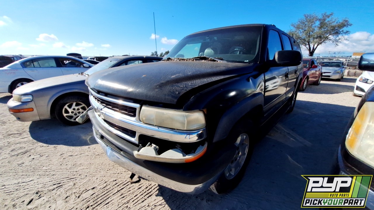 2001 CHEVROLET SUBURBAN 1500 available for parts