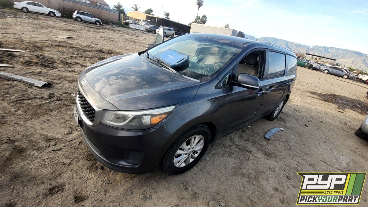 2016 KIA SEDONA partes disponibles