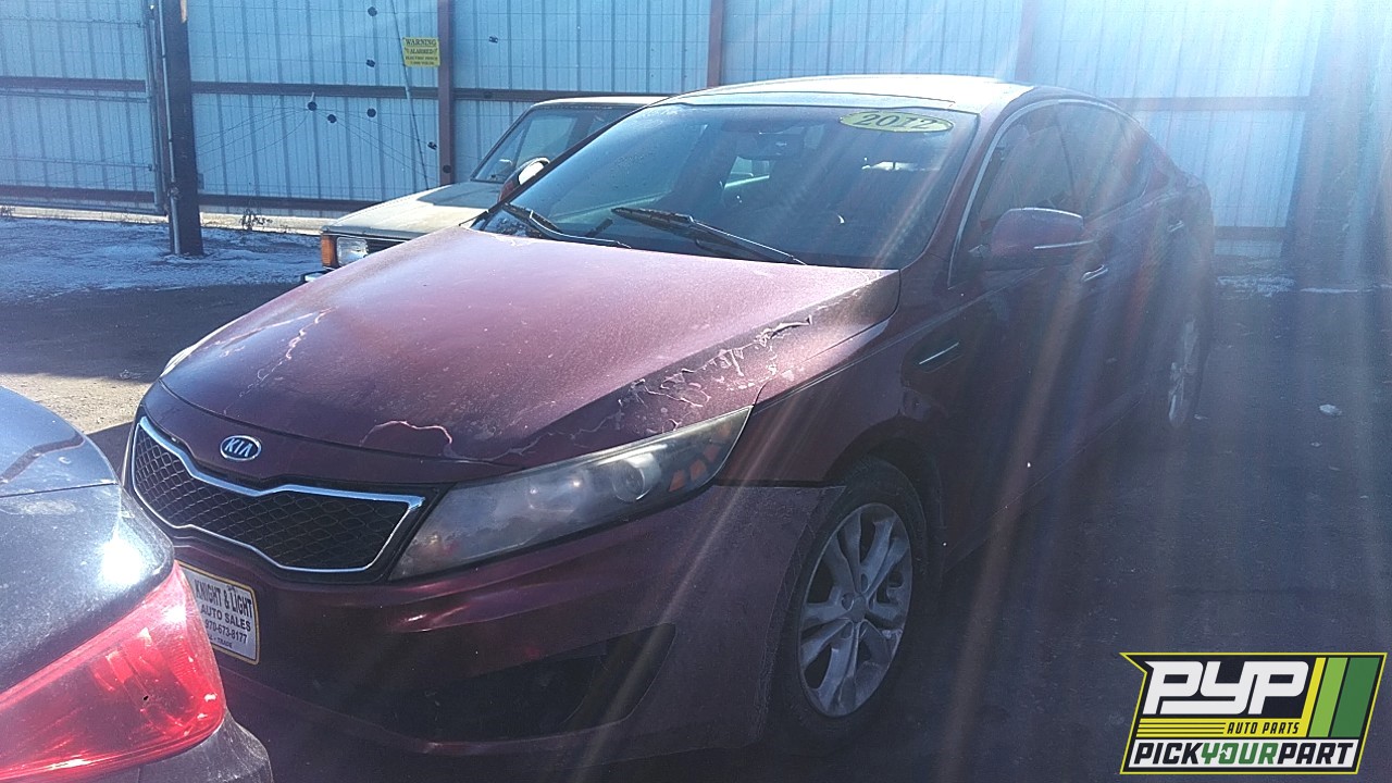 2012 KIA OPTIMA partes disponibles