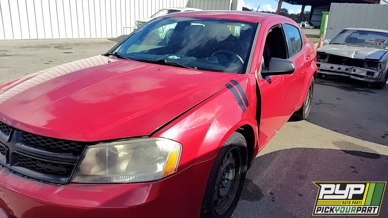 2012 DODGE AVENGER partes disponibles
