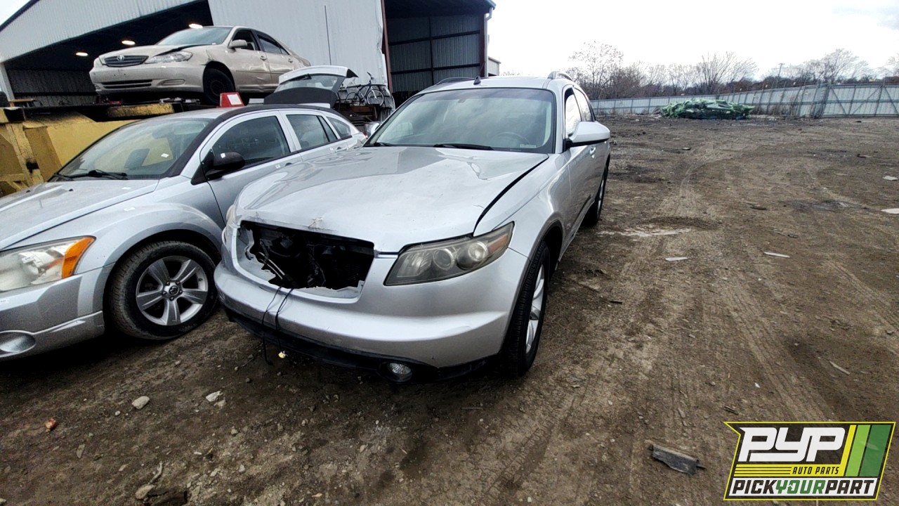 2005 INFINITI FX35 partes disponibles