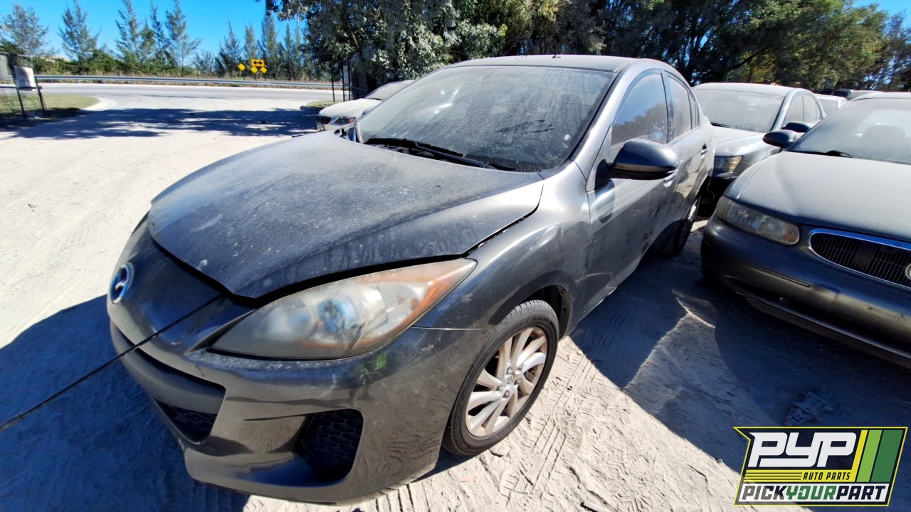 2012 MAZDA 3 partes disponibles