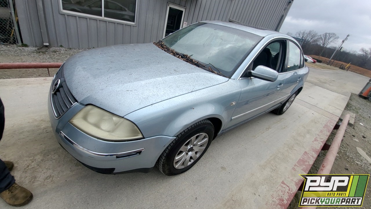 2003 VOLKSWAGEN PASSAT available for parts