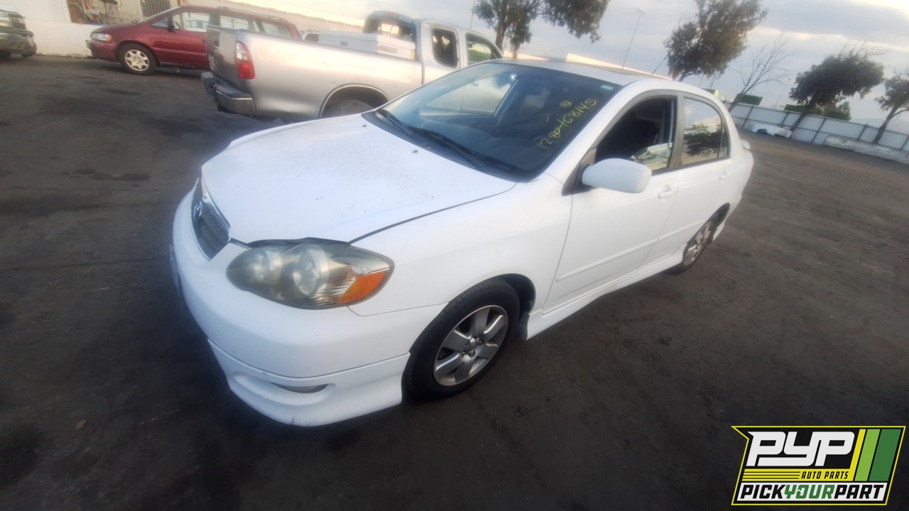 2008 TOYOTA COROLLA available for parts