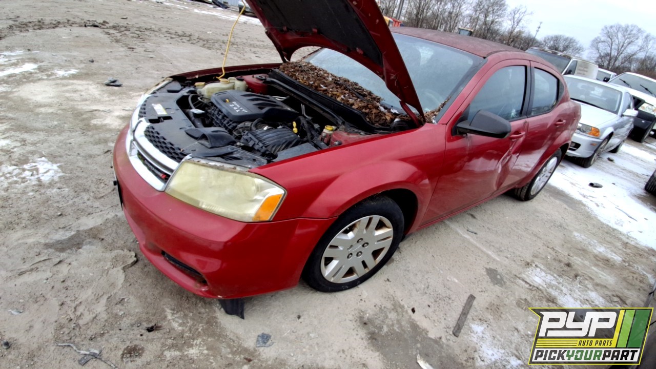 2012 DODGE AVENGER partes disponibles