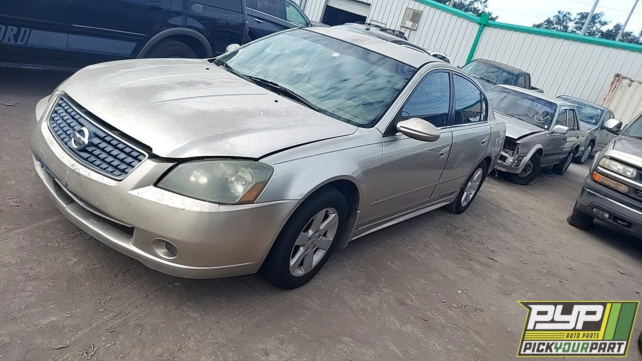 2005 NISSAN ALTIMA partes disponibles