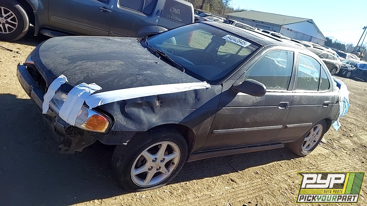 2001 NISSAN SENTRA partes disponibles
