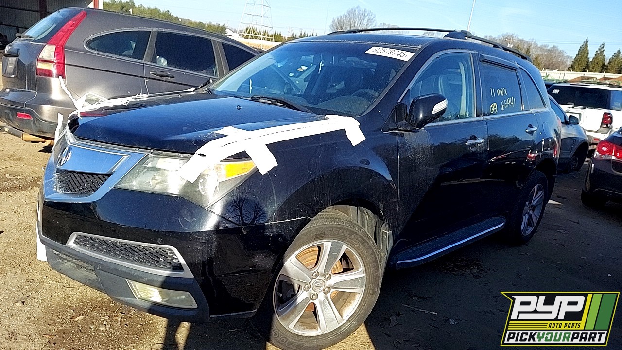 2011 ACURA MDX partes disponibles