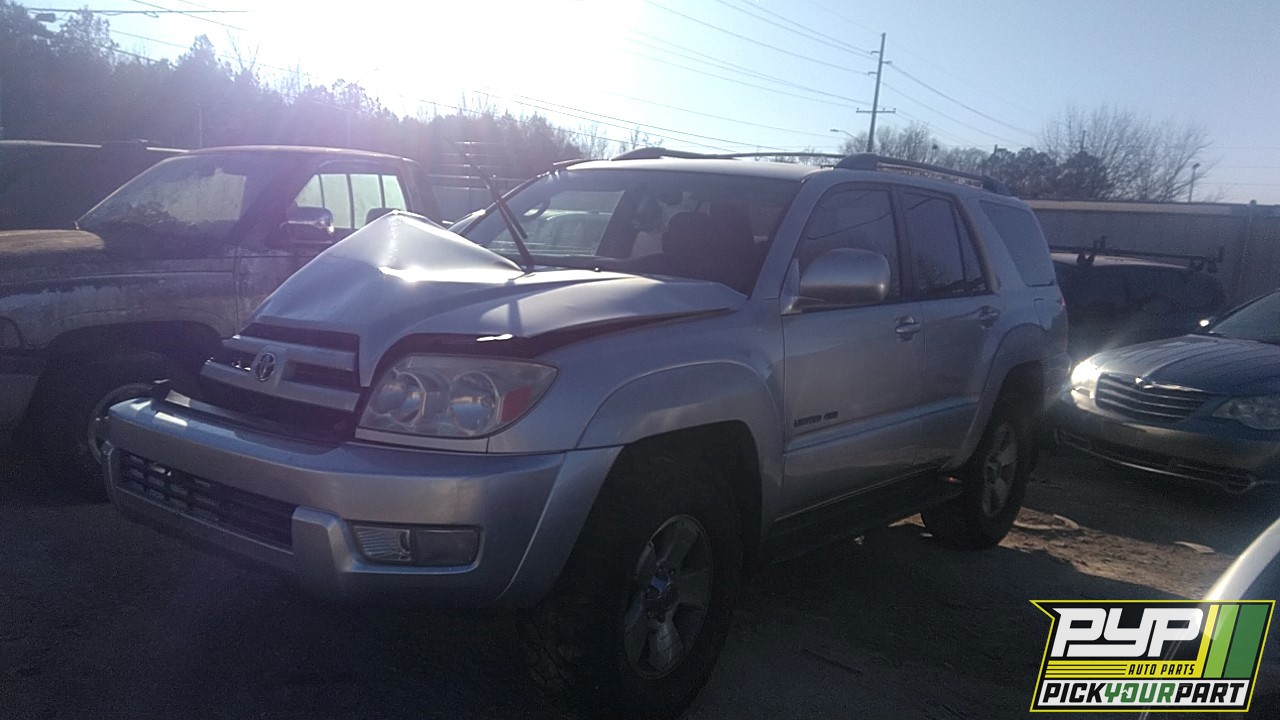 2005 TOYOTA 4RUNNER partes disponibles