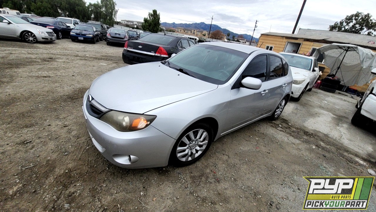 2010 SUBARU IMPREZA partes disponibles