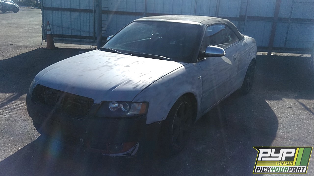 2005 AUDI S4 partes disponibles