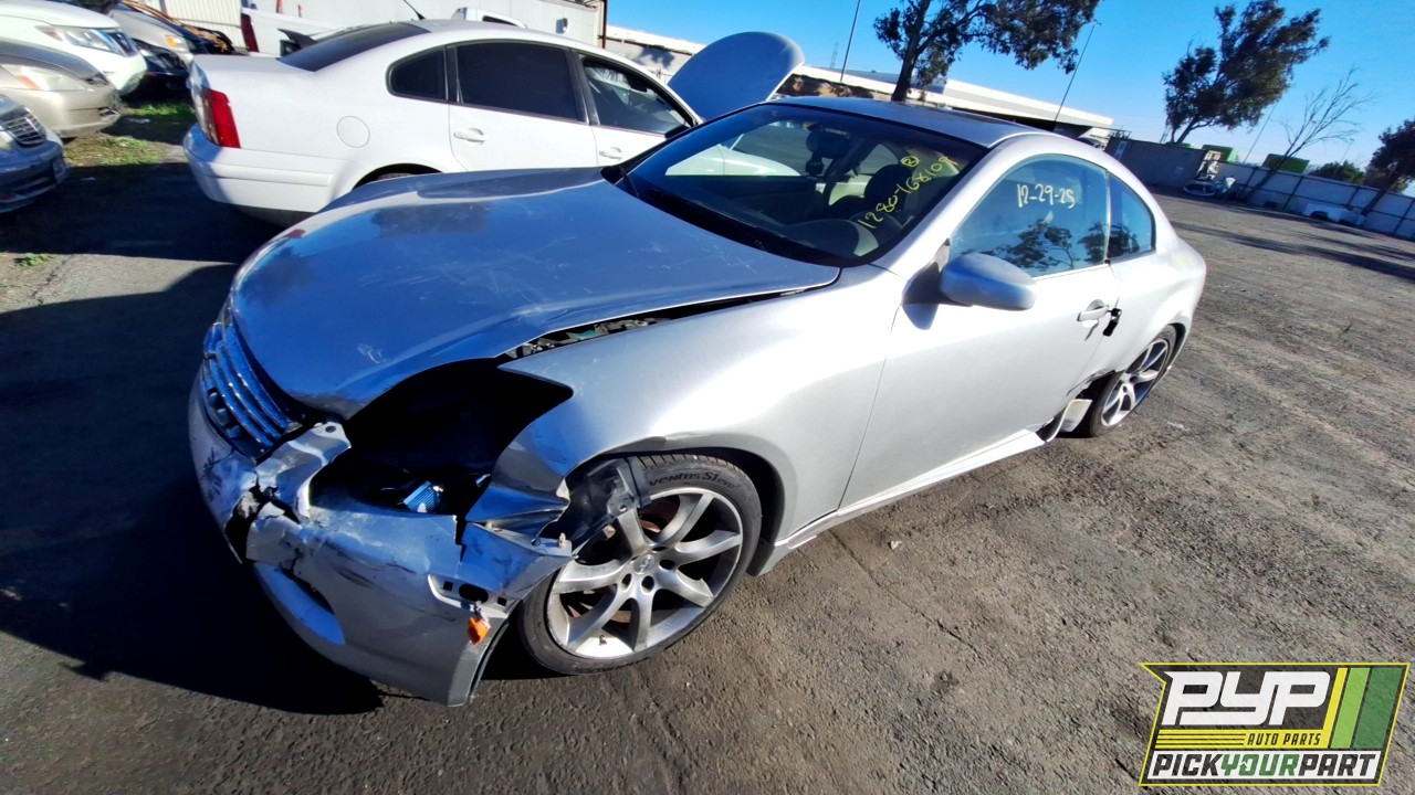2004 INFINITI G35 partes disponibles