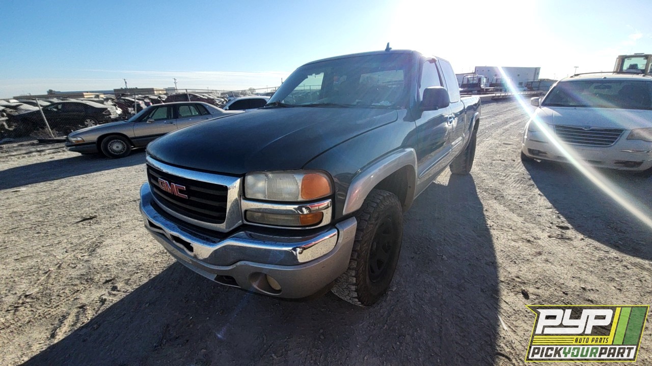 2006 GMC SIERRA 1500 partes disponibles