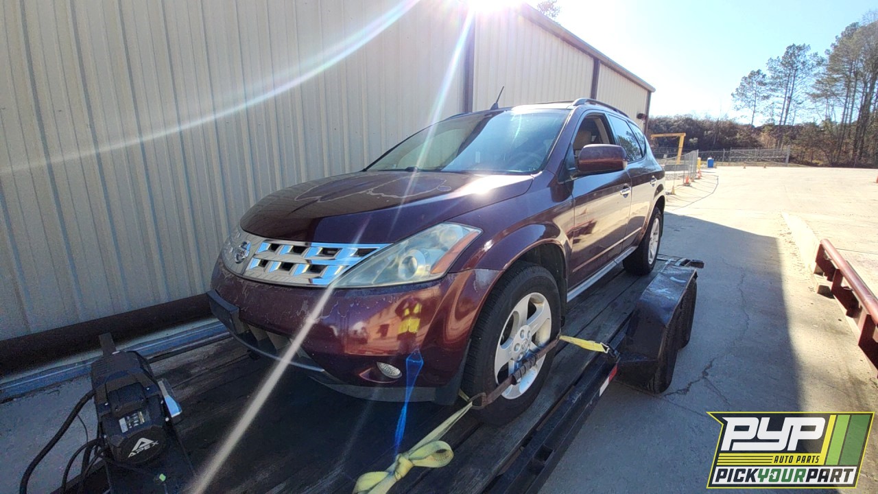 2005 NISSAN MURANO available for parts