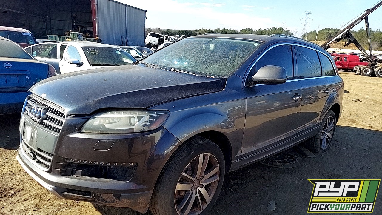 2012 AUDI Q7 partes disponibles
