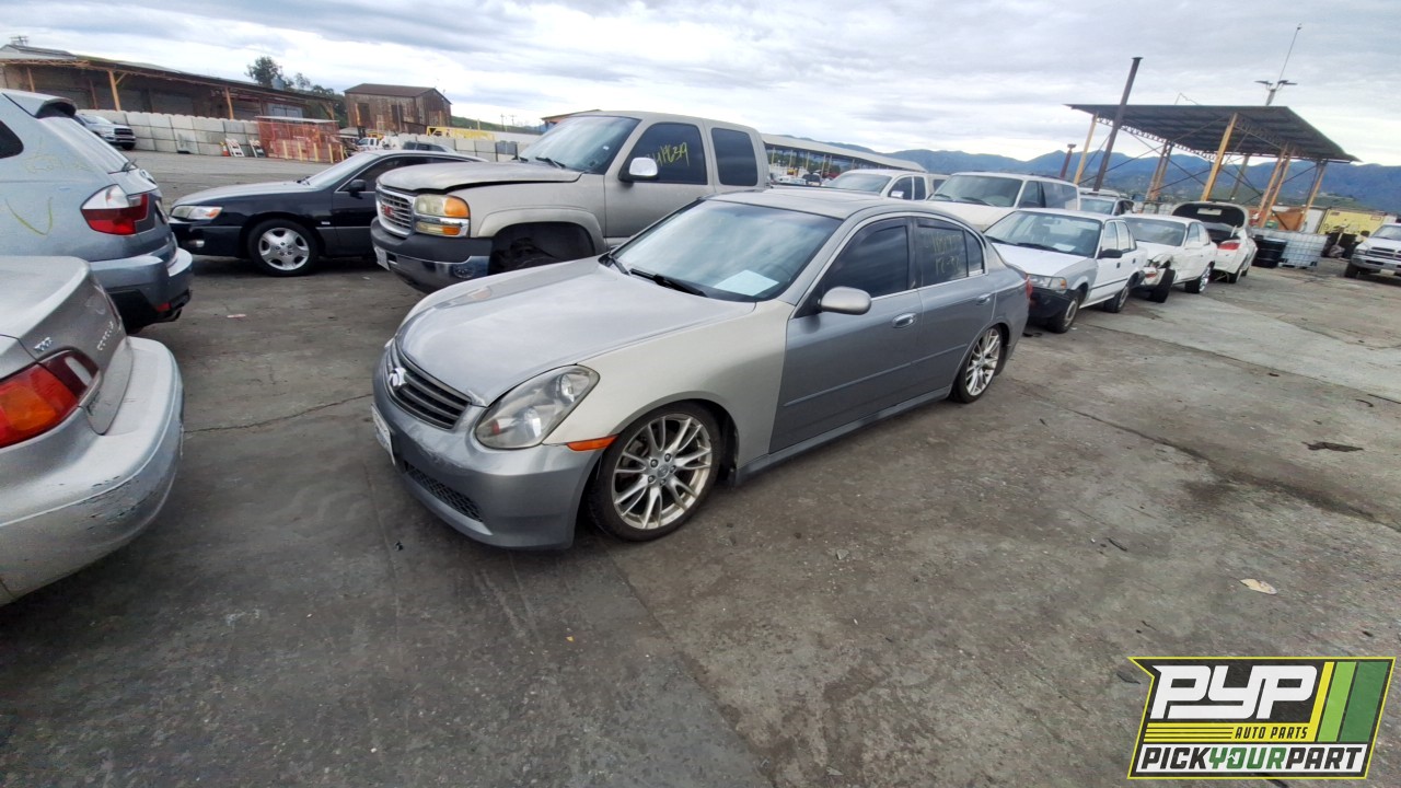 2005 INFINITI G35 available for parts