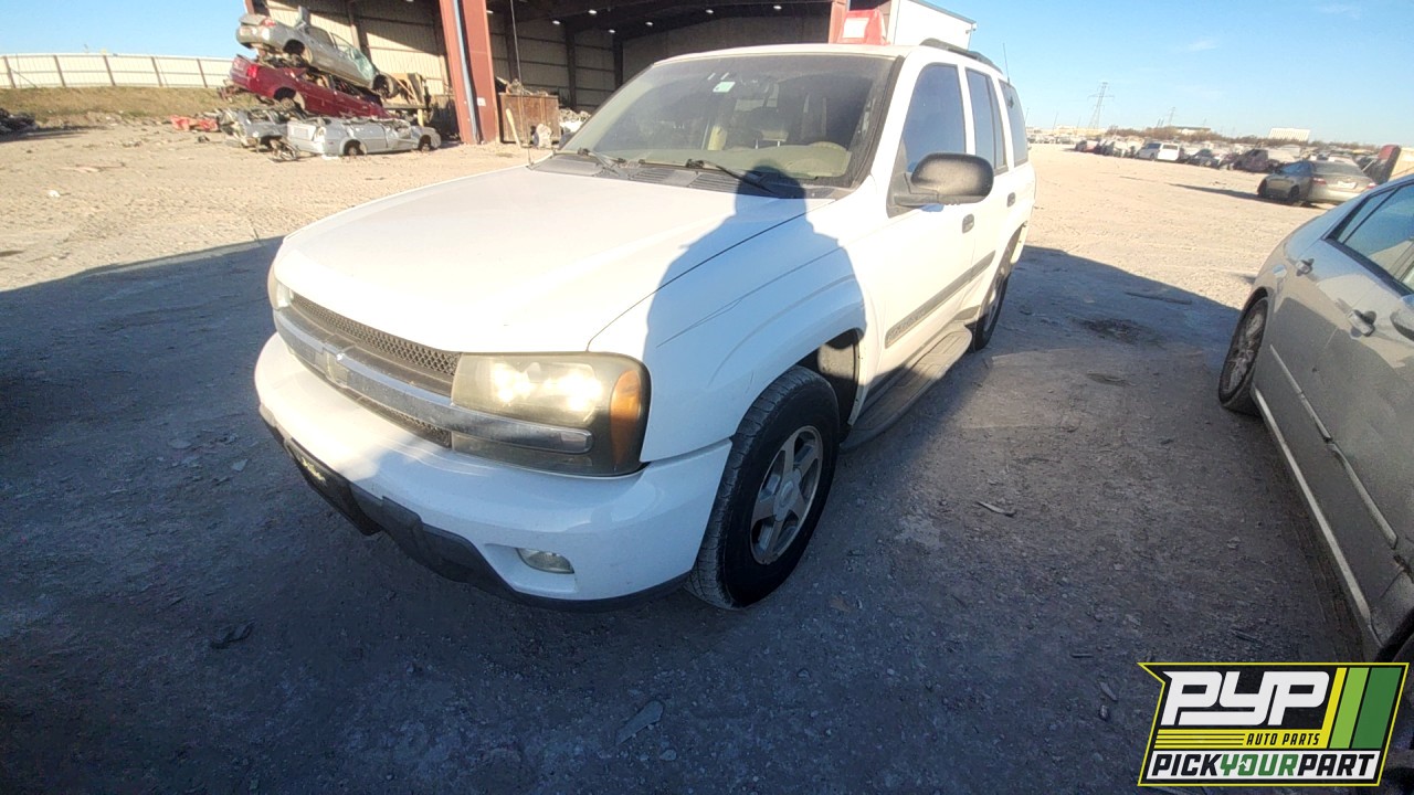 2002 CHEVROLET TRAILBLAZER partes disponibles