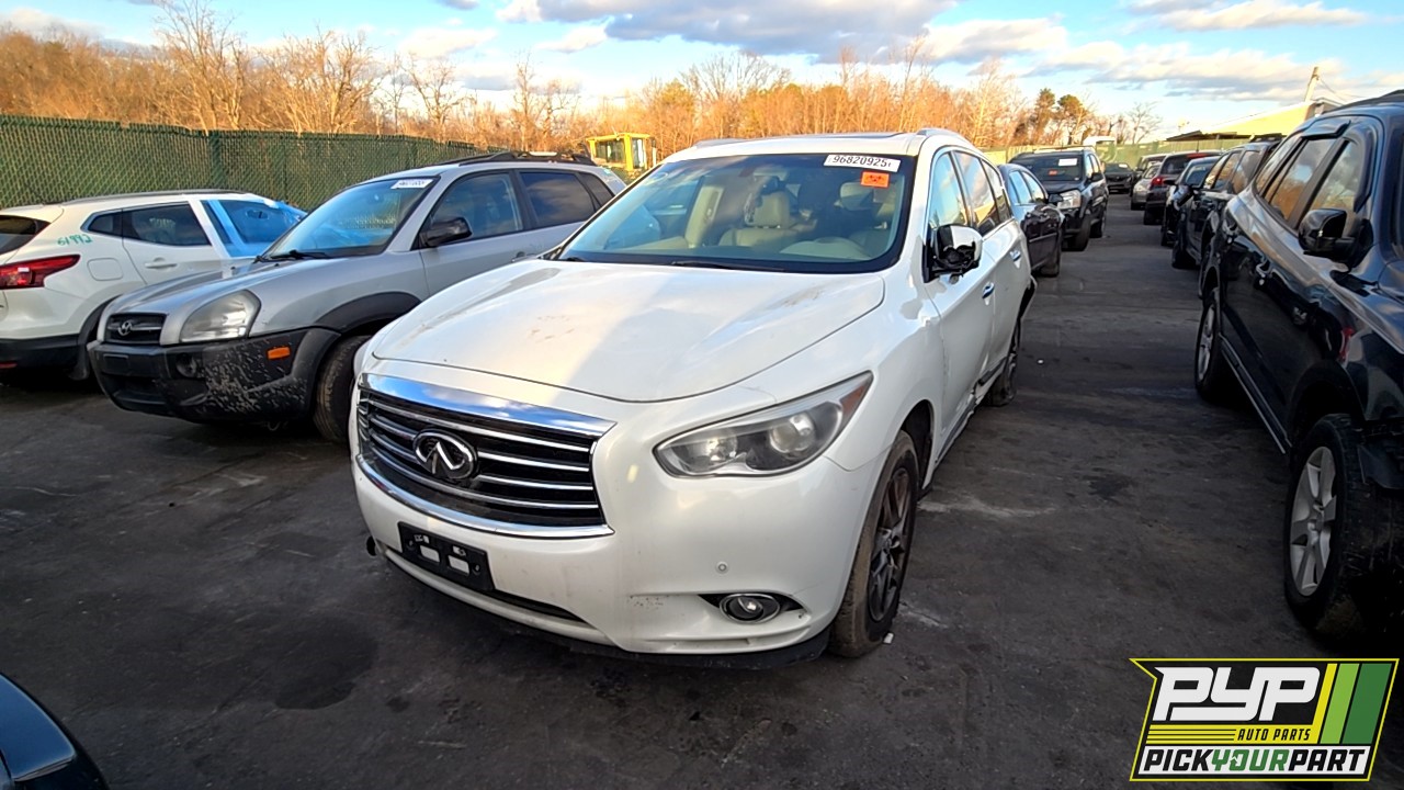 2013 INFINITI JX35 partes disponibles