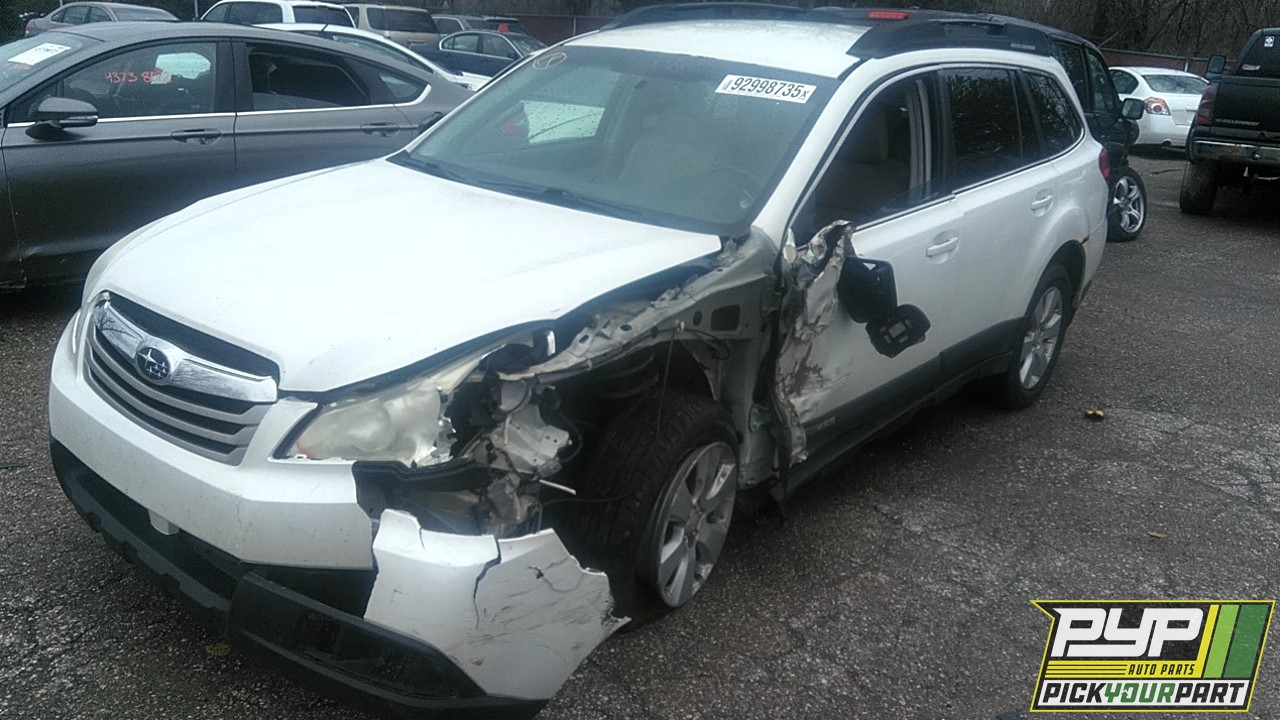 2011 SUBARU OUTBACK available for parts