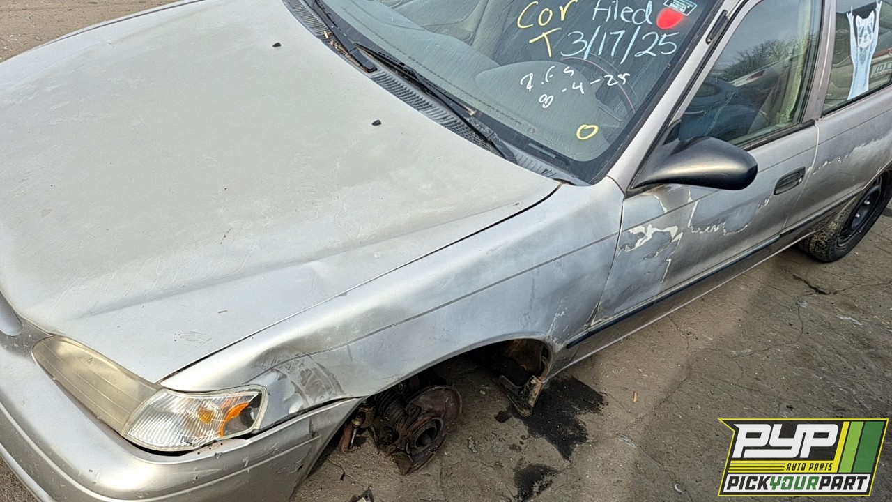 2000 TOYOTA COROLLA partes disponibles