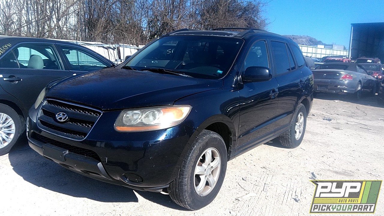 2007 HYUNDAI SANTA FE partes disponibles