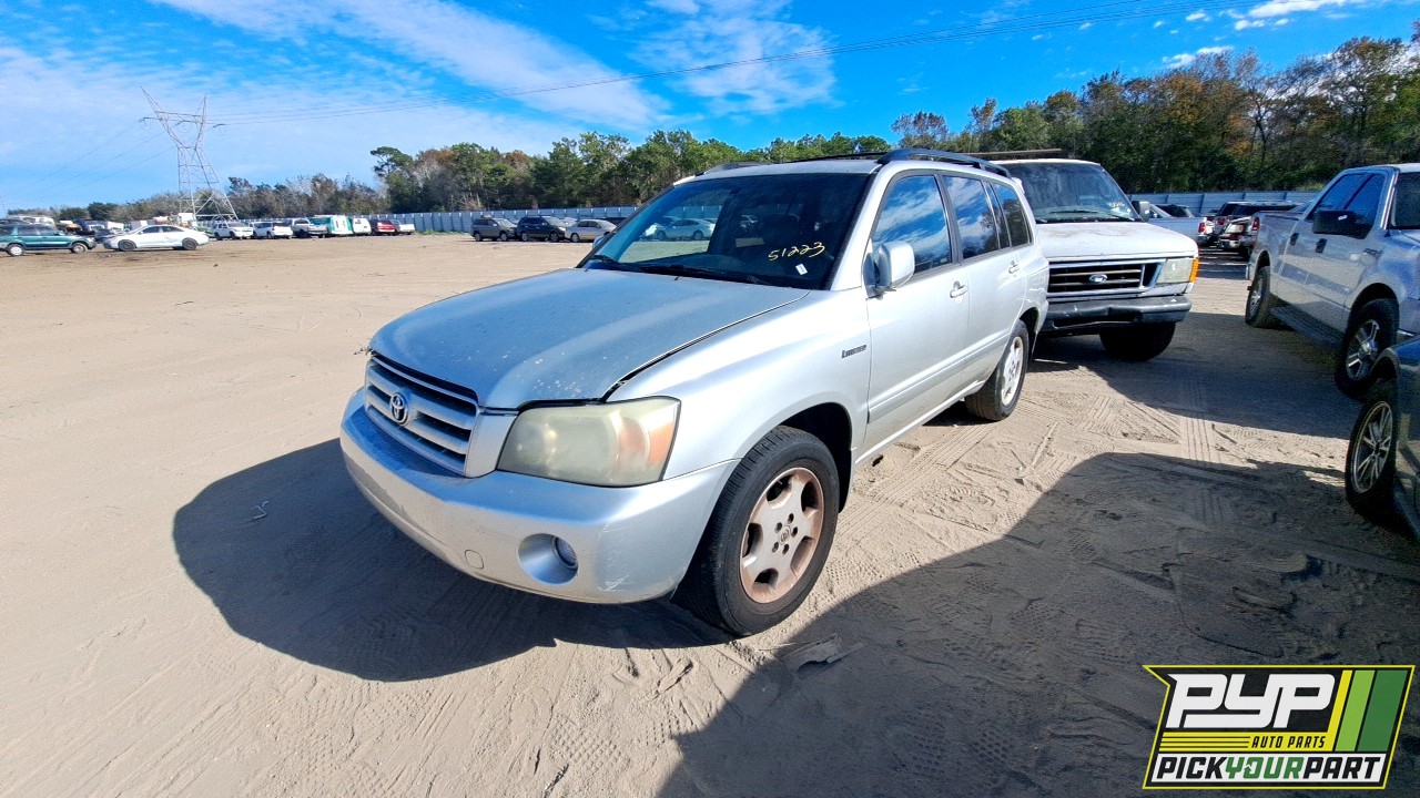2005 TOYOTA HIGHLANDER available for parts