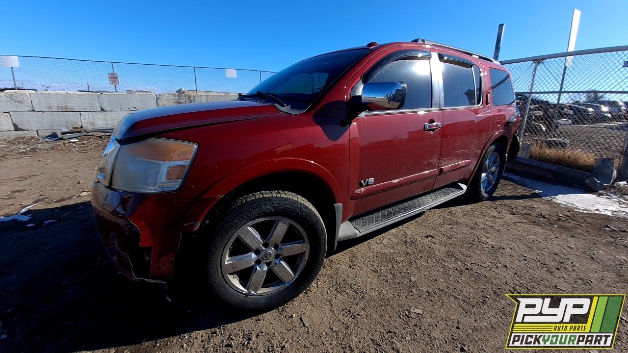 2009 NISSAN ARMADA partes disponibles