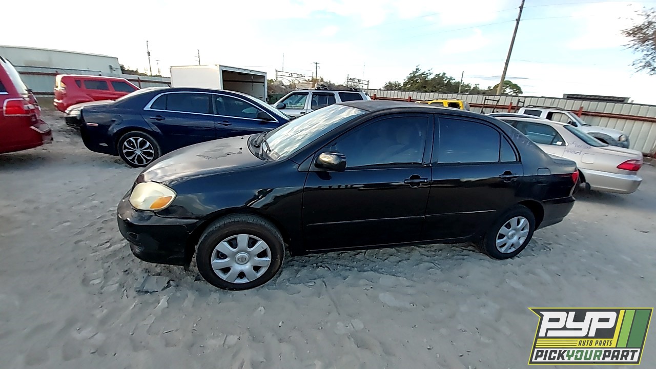 2004 TOYOTA COROLLA partes disponibles