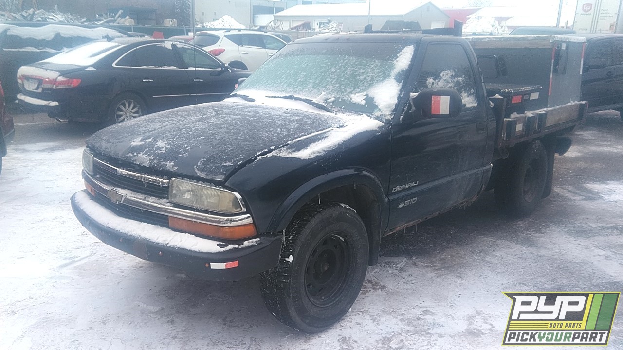 2002 CHEVROLET S10 partes disponibles