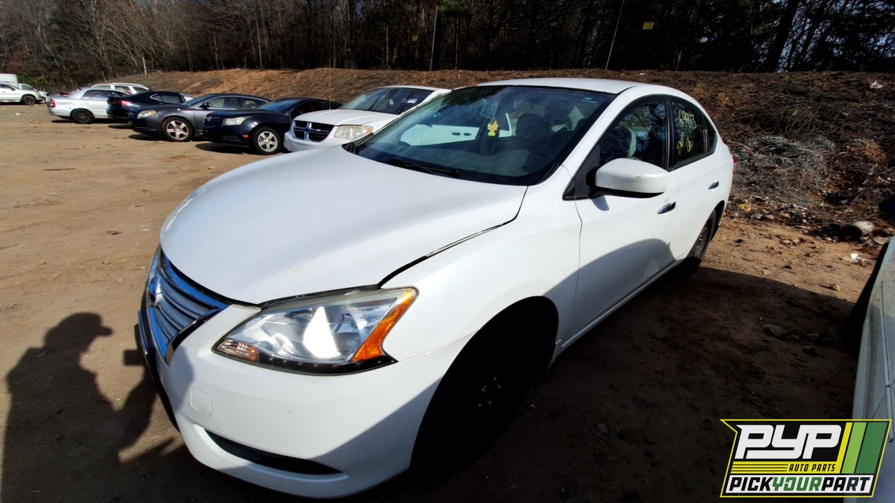 2014 NISSAN SENTRA partes disponibles
