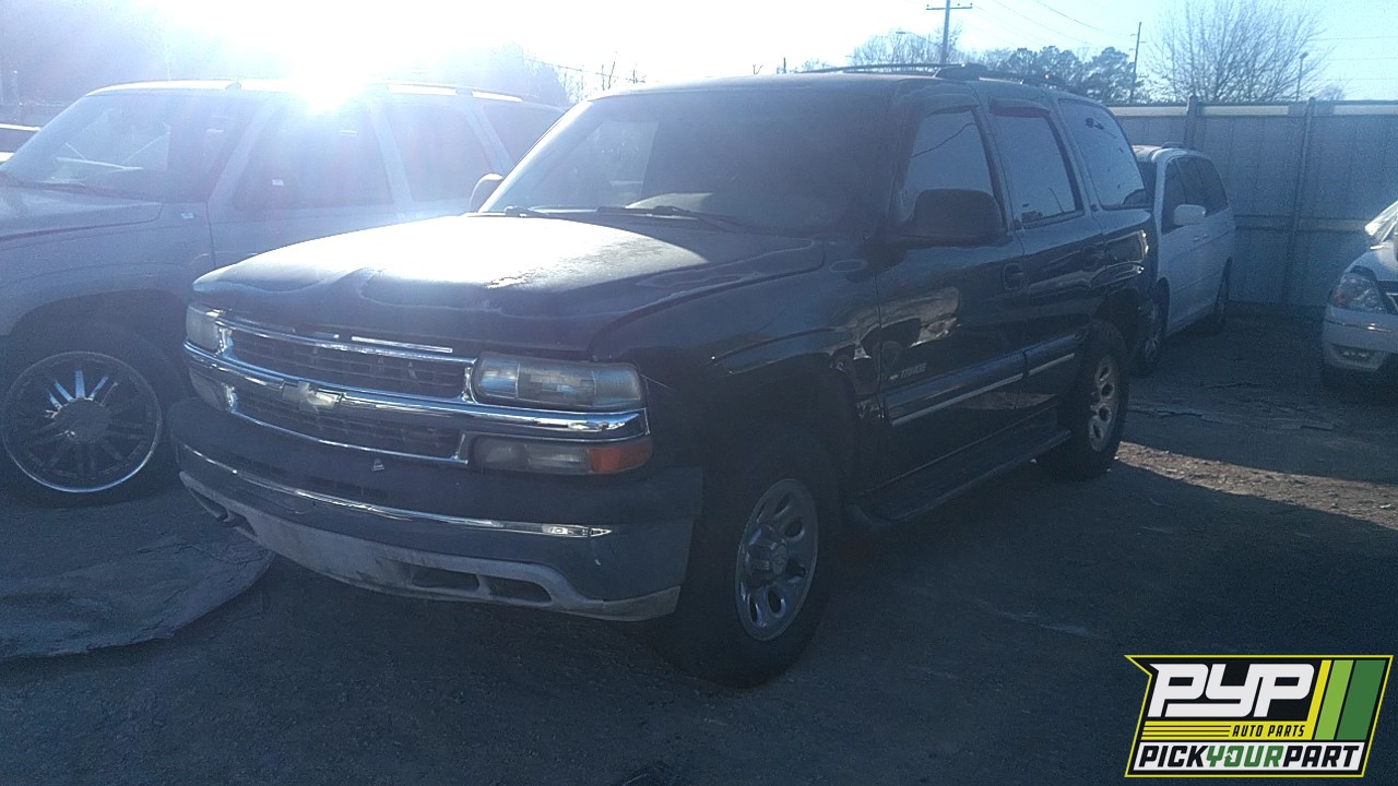 2001 CHEVROLET TAHOE partes disponibles